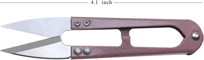 DEEINN 4.1inch Sewing Scissors(pack of 3) Yarn Thread Cutter Small Snips Trimming Nipper - Great for Stitch, Mini DIY Supplies (Multicolored-3)