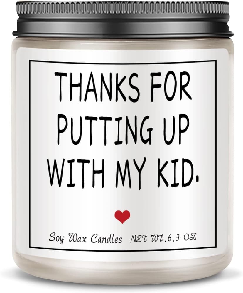Teacher Appreciation Gifts Thank You Teacher Gifts for Women & Men Candles Present for Retired Teachers Idea for Graduation Back to School