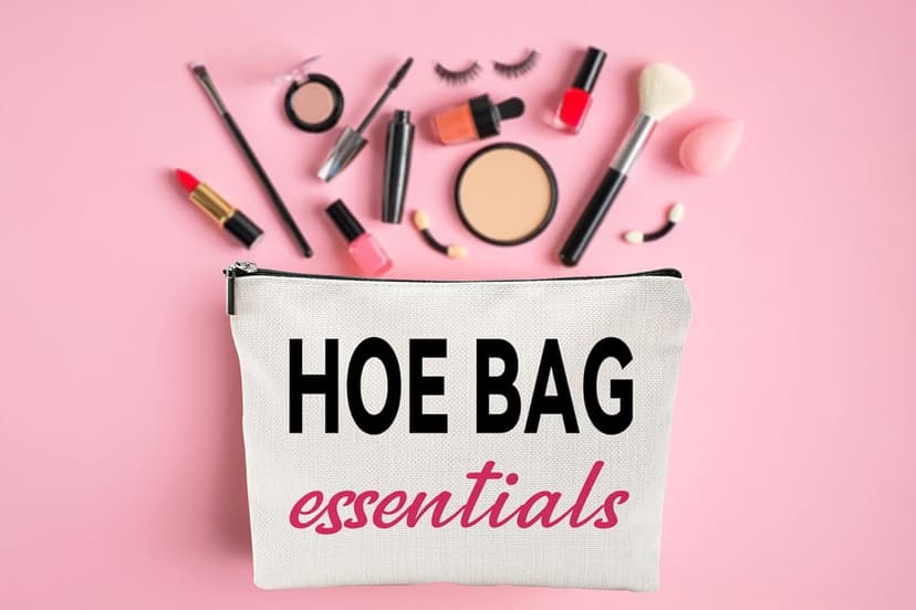 Funny Gifts for Women, Friends, Hostess Gift Ideas Cool Gifts for Women Girls Birthday Gift Ideas Gag gifts Girls Weekend Overnight Fun Makeup Travel Bag Cosmetic Bag