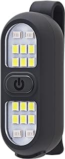 Clip on Flashlight, Running Lights for Runners Dog Light for Dog Walking at Night Rechargeable Safety Portable EDC Flashlight Gift for Runners Hands Free LED Work Light Flashing Camping Hiking Gear