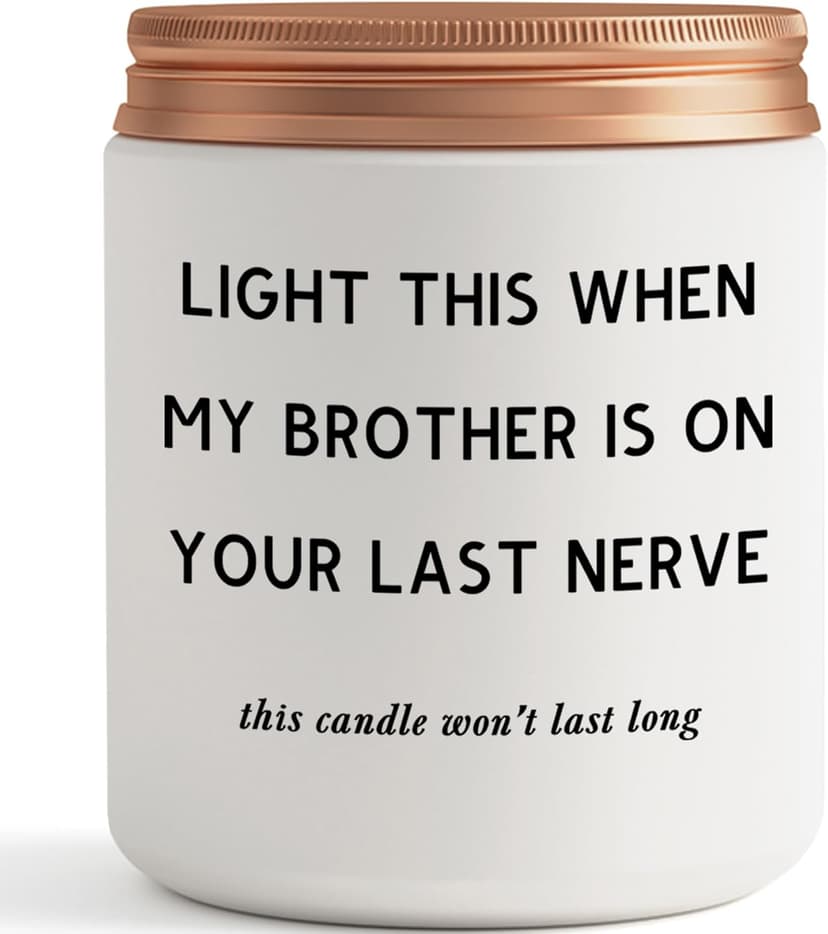 Funny Sister in Law Gifts for Best Sister-in-Law Birthday Gift Ideas - Mother's Day Christmas Wedding Gifts for Future Sister-in-Law Lavender Candle
