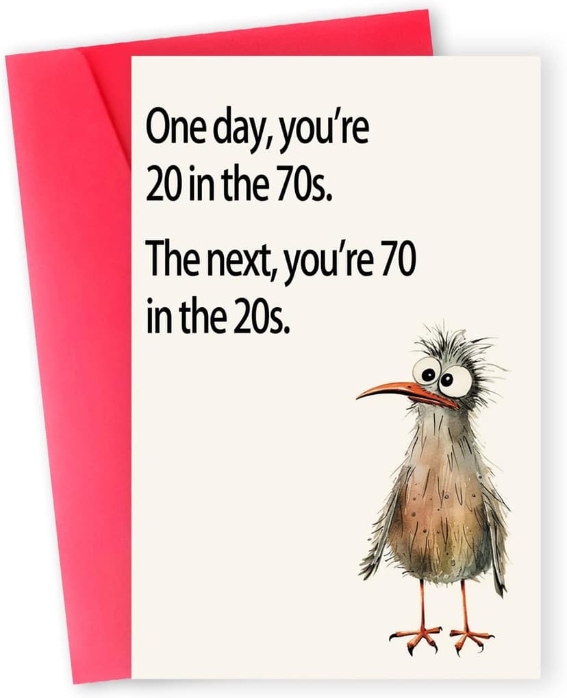 70th Birthday Card, Gifts for 70 Year Old Dad Mom, 70th Birthday Gifts for Men Women
