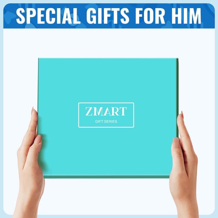 Zmart Gift Idea For Him - Funny Gifts For New Dad Brother Father In Law, In Law Socks