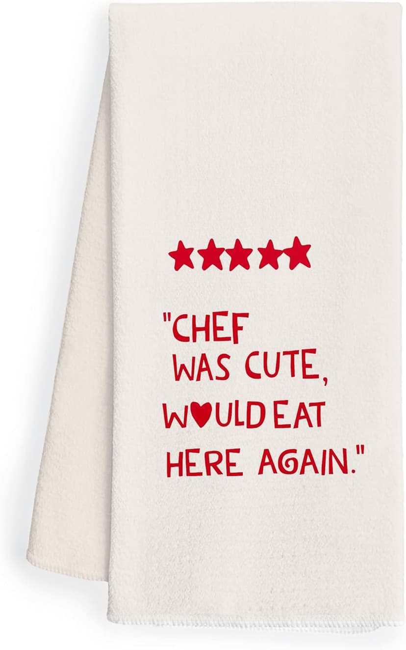 Chef Gifts Kitchen Towels - Cute Hostess Gifts, Decorative Kitchen Towels, 1624 Inches