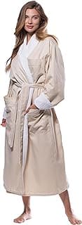 Turquaz Robes for Women - Luxury Plush Lined Bathrobe, 100% Polyester Microterry & Microfiber, Cozy & Elegant Womens Robe