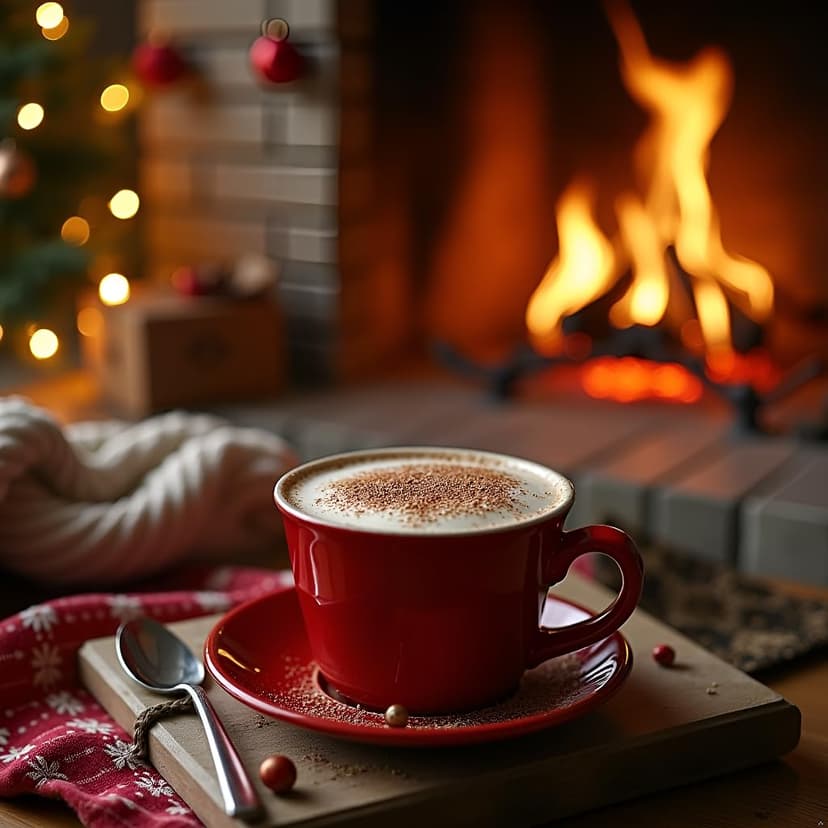 Thoughtfully Gourmet Hot Chocolate Gift Set, Flavors Include Salted Caramel, Peppermint, French Vanilla and More, Packaged in Gift Box with Bow, Set of 9