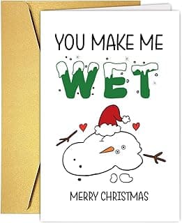 Funny Christmas Card for Him, Dirty Christmas Card Husband, Adult Christmas Card Him, Rude Christmas Card Gift Boyfriend, Sexy Christmas Card For Men, Merry Husband Boyfriend Fiance Christmas Card