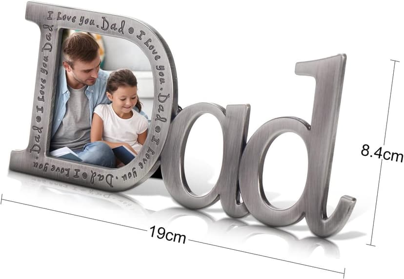 Dad Picture Frame - Birthday & Christmas Gifts From Daughter