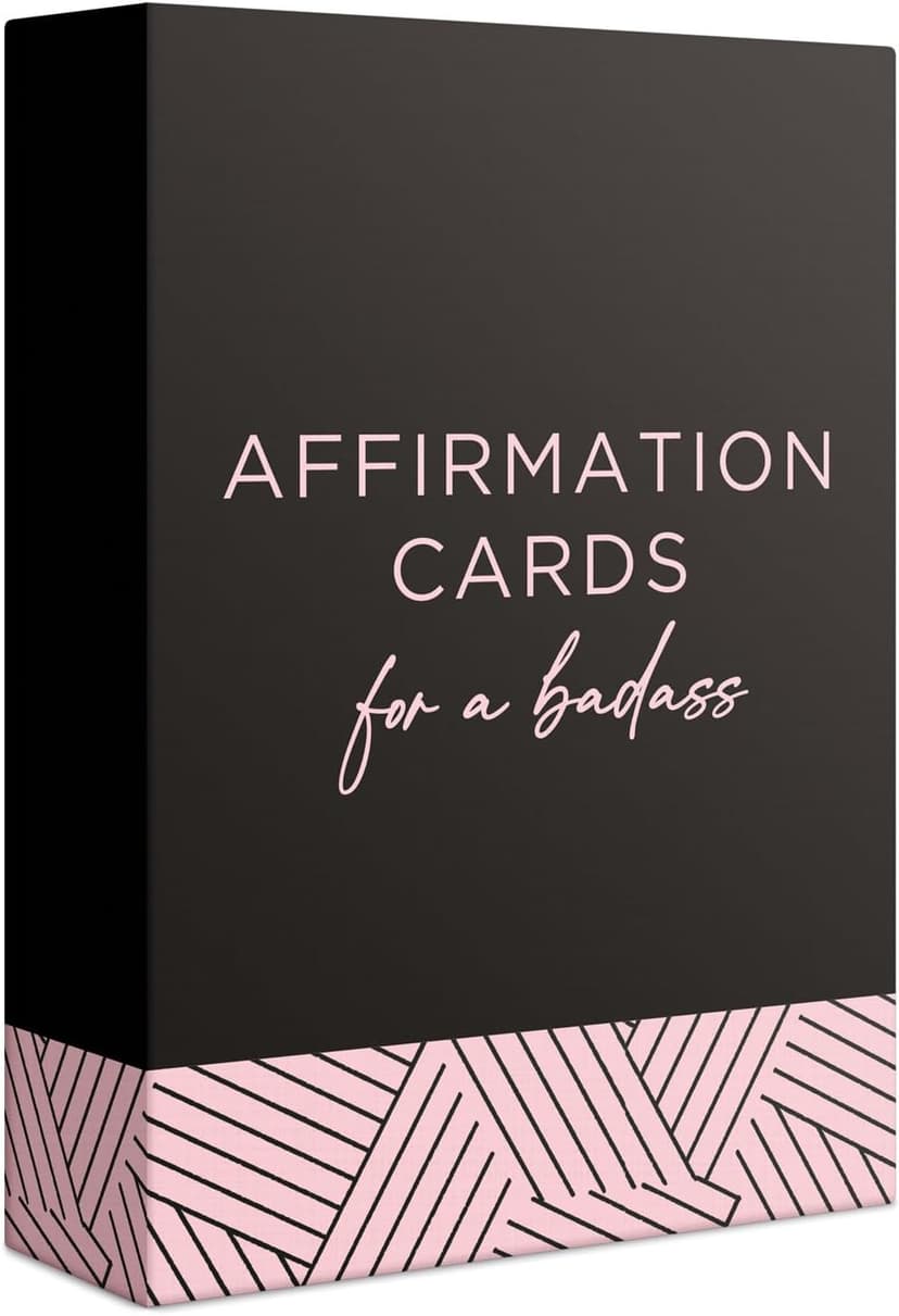 52 Affirmation Cards for a Badass - Daily Motivational Birthday Gifts for Women, Best Friend, Self Care, Her, Sister, Daughter, Mom and More