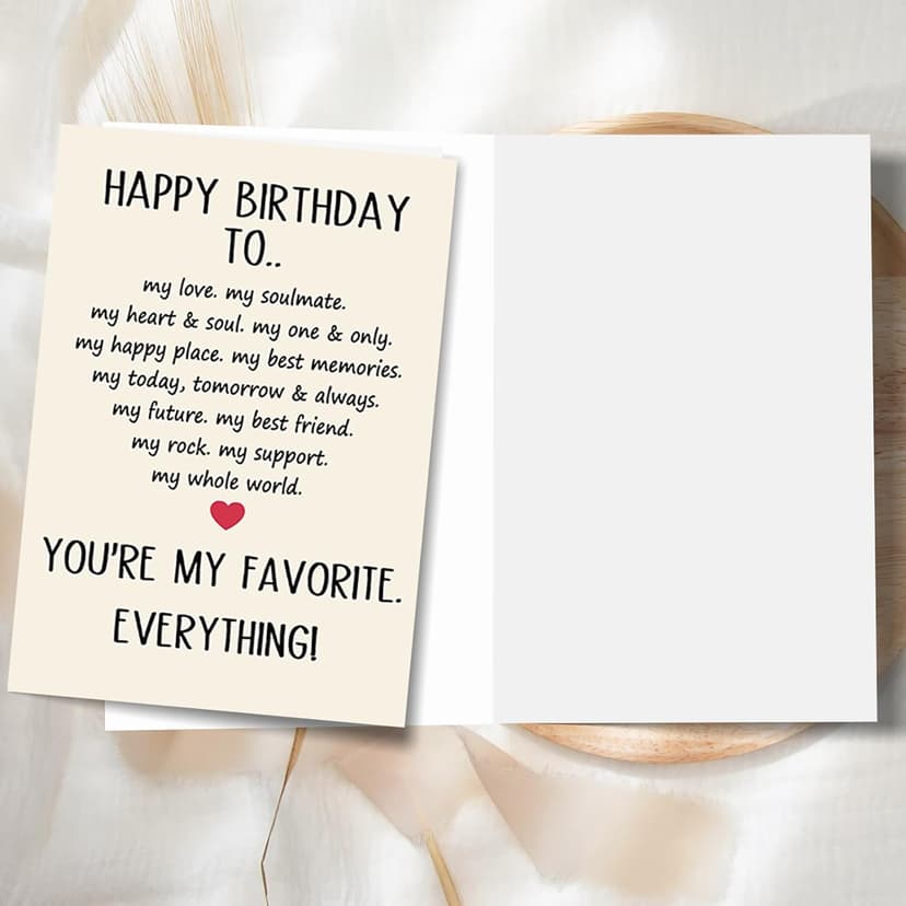 Funny Birthday Cards for Men，Unique Birthday Card Gifts for Husband Boyfriend，Happy Birthday Decorations for Him
