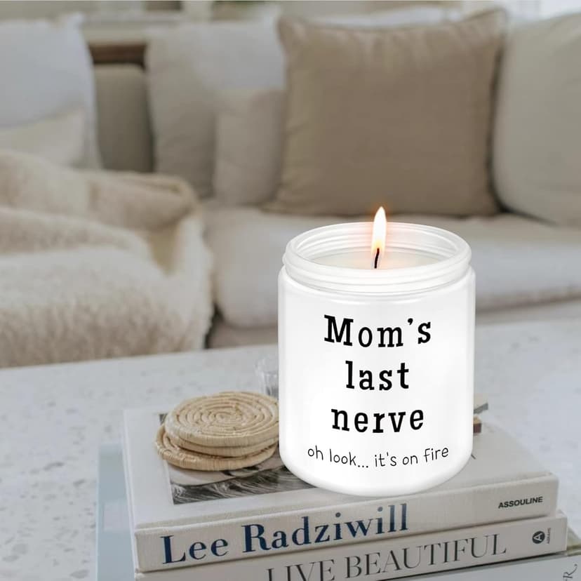 Lacrima Gifts for Mom - Birthday Gifts for Mom from Daughter Son, Lavender Candle