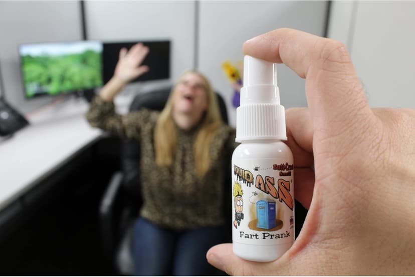 Liquid Ass: Prank Fart Spray, Gag Gift for Adults and Kids, Great for Pranks and A Good Laugh, Extra Strong Poop Spray, Non Toxic, Keep Out of Reach from Children