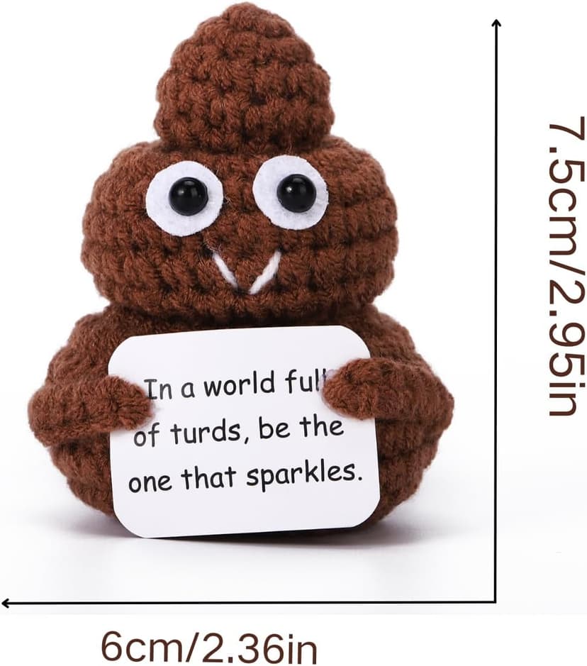 Funny Gag Gifts for Women,Sister, Brother, Dad, Mom, Bestfriends,Coworkers,Teen Boy Small Gifts, Home Office Decor Christmas Stocking Stuffer (Gag)