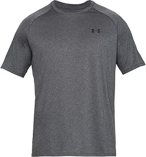 Under Armour Men's Tech 2.0 Short-Sleeve T-Shirt , Carbon Heather (090)/Black, Medium