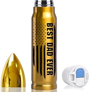 Gifts for Dad from Daughter Wife 17oz Stainless Steel Bullet Tumbler, Coffee Mug Birthday Gifts for Men Grandpa on Christmas Anniversary Valentines Fathers Day Stocking Stuffers for Men
