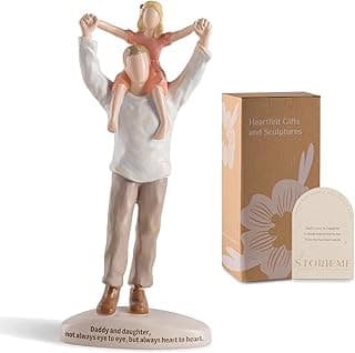 Dad Gifts from Daughter: Best Fathers Day Birthday Ideas for Dads Father of The Bride Gifts for Wedding Girl Dad Figurines Statue