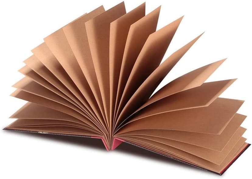 Scrapbook Photo Album,Our Adventure Book, Embossed Words Hard Cover Movie Up Travel Scrapbook for Anniversary, Wedding, Travelling, Baby Shower, etc (Adventure Book)