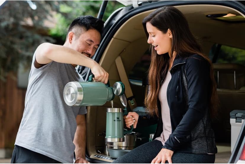 STANLEY Classic Bottle Opener Beer Stein 24 oz | Flip Up Lid and Heavy Duty Handle with Built In Bottle Opener | Insulated Stainless Steel Beer Mug | BPA-Free