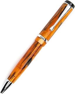Conklin Duragraph Ballpoint Pen in Amber – Luxury Writing Instrument with Warm Amber Finish, Best Gift for Professionals & Collectors