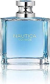 Nautica Voyage Eau De Toilette, Cologne and Fragrance For Men, Fresh, Romantic, Fruity Scent Woody, Aquatic Notes of Apple, Water Lotus, Cedarwood, and Musk Ideal Day Wear, Long Lasting 3.3Fl oz
