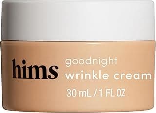 hims Goodnight Wrinkle Cream - Hydrating Men's Face Moisturizer with Hyaluronic Acid, Shea Butter & Caffeine - Reduces Wrinkles While You Sleep - 1 fl oz