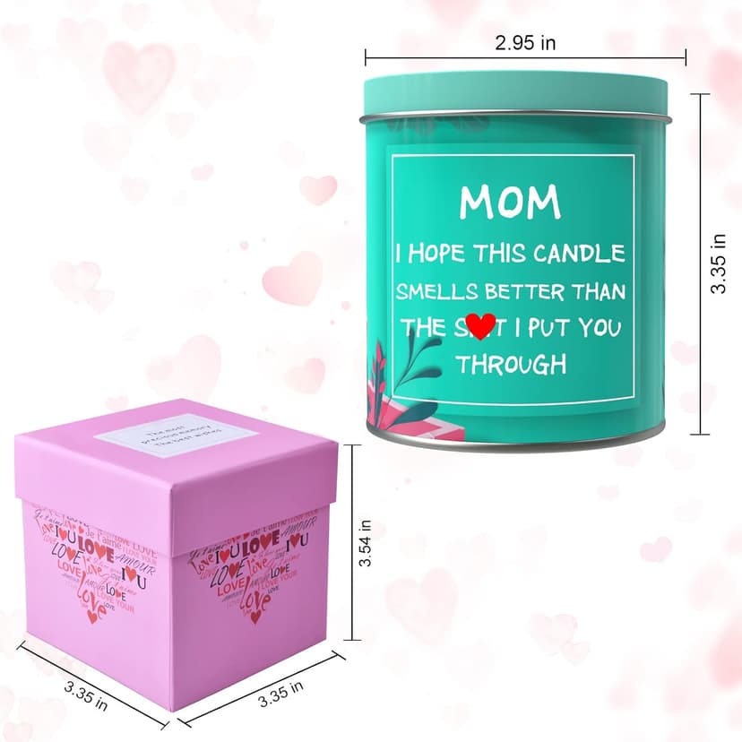 Mothers Day Gifts from Daughter,Son-Mom Scented Candles Funny Gifts Ideas for Mom,Mothers Day/Christmas Birthday Unique Gift for Mama,9oz