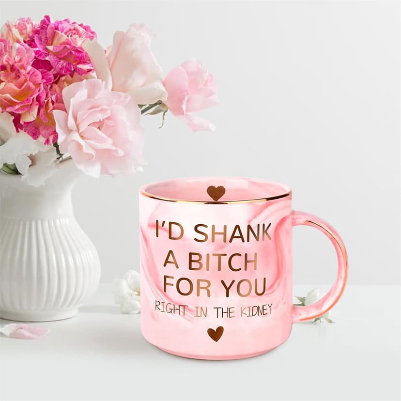 Birthday Gifts for Women,12oz Funny Coffee Mug for Best Friend Mom Grandma Wife Daughter Aunt,Sister Gifts from Sister,Unique Christmas Valentines Galentines Day Present for Her Girlfriend Besties BFF