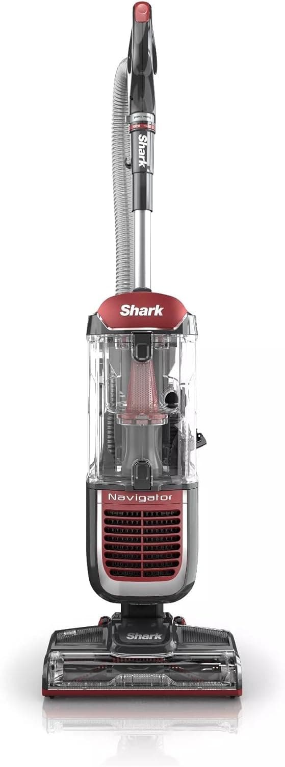 SHARK NV181 Navigator Swivel Pro Upright Vacuum with HEPA Filtration, Bagless, Swivel Steering, Multi-Surface Cleaning, Perfect for Pets (Renewed)