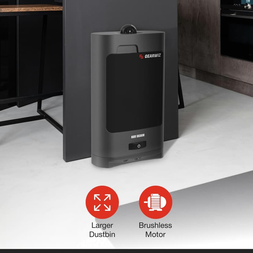 1400W Touchless Automatic Vacuum Dustpan – Motion Sensor Hands-Free Electric Dustpan for Pet Hair Dirt & Debris – Powerful and Energy Efficient Cleaning Solution for Home Kitchen & Office