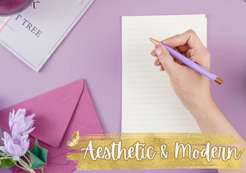 InnoBeta Boss Gifts for Women, Ballpoint Pen Set of 4, Funny Boss Lady Gifts for Women/Female in Christmas, Birthday, Appreciation - Best