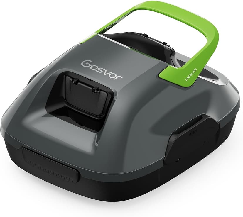 Cordless Robotic Pool Cleaner, 90 Min Runtime Pool Vacuum, Self-Parking, 7.5 lbs Lightweight, Ideal for Above Ground Pools up to 860 sq.ft