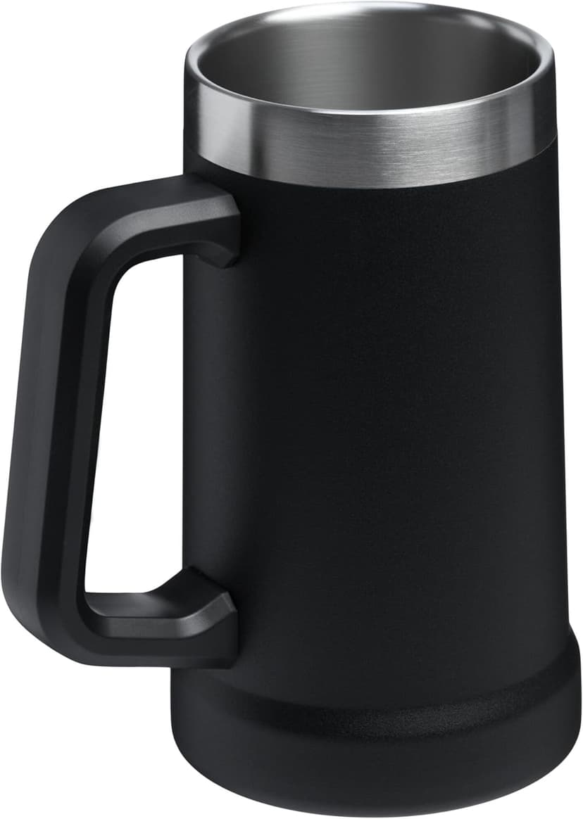 Stanley Stay-Chill Beer Stein 24 oz | Heavy Duty Big Grip Handle | Beer Tumbler Drink Cup, Holds 2 Cans | Insulated Stainless Steel Party Mug | BPA-Free