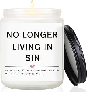 Wedding Gifts for Newlyweds, Engagement Gifts for Couples Newly Engaged, Funny Couples Present, Bride and Groom Gift, Wedding Candles