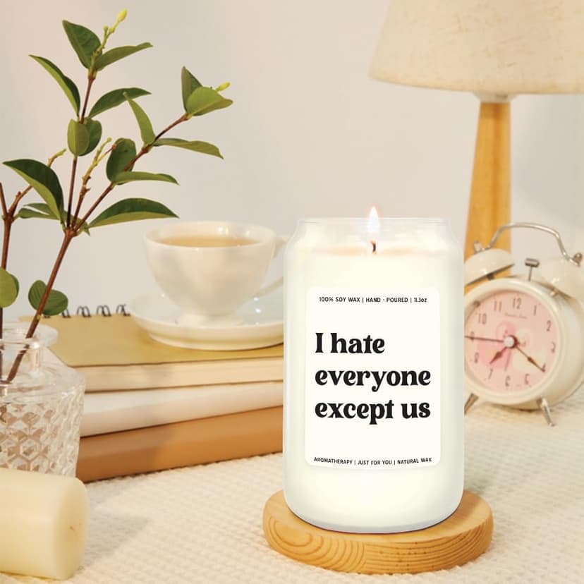 NewEleven Gifts for Women Friendship - Funny Gift for Friends Female - Unique Friendship Gifts for Women, Friend, Female, Bestie, BFF, Soul Sister, Work Bestie - Candle