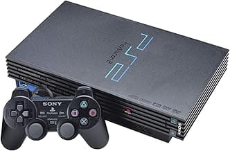 Sony PlayStation 2 Console - Black (Renewed)