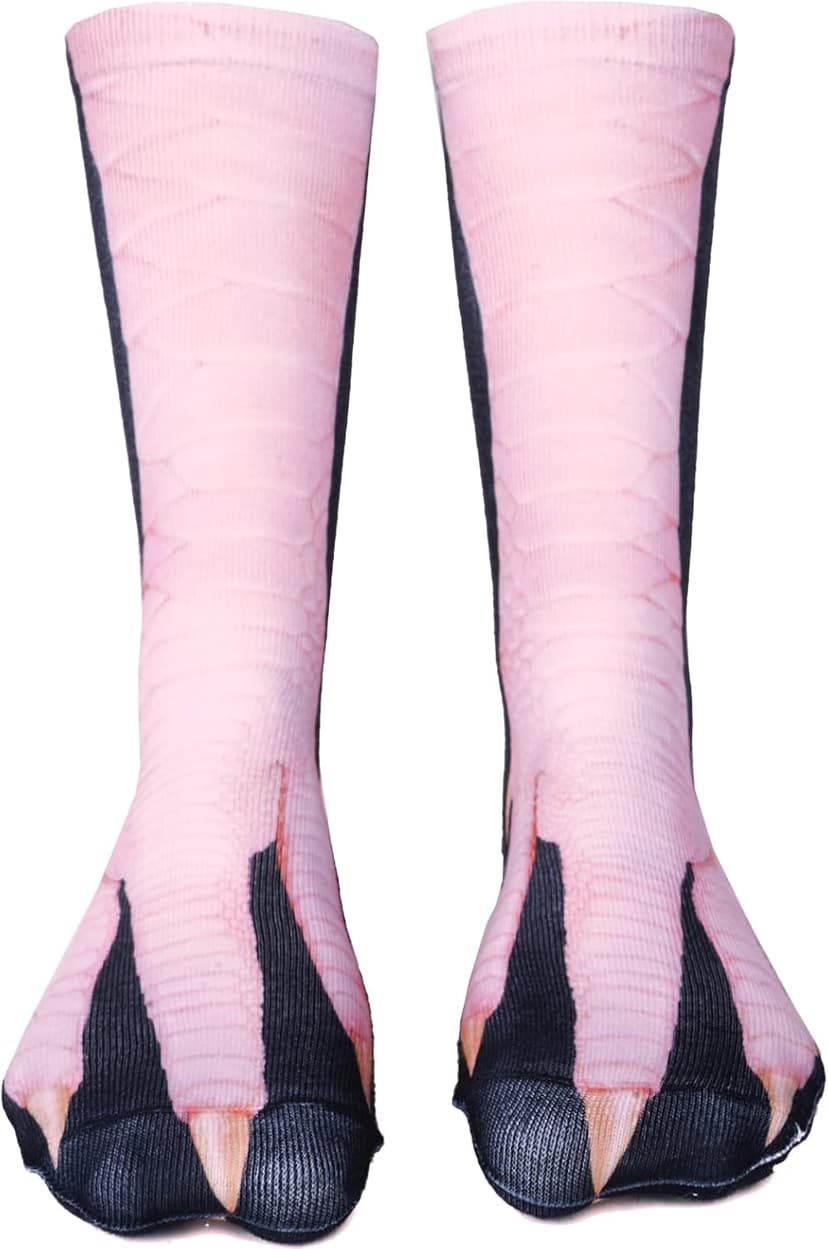 Animal Paws Socks - Novelty 3D Cat Dog Chicken Feet Socks White Elephant Gifts Gag Gift Thanksgiving Christmas Gifts