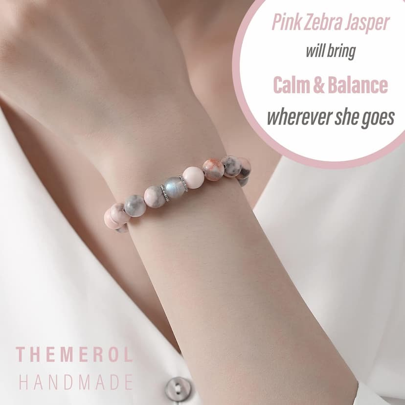 Unique Gifts for Mom - Handmade Crystal Bracelet with Meaning - Comes in Gift Box and Crystal Card