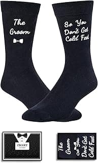 Zmart Wedding Gifts for Men - Father of the Bride Gifts from Bride, Groom Wedding Socks