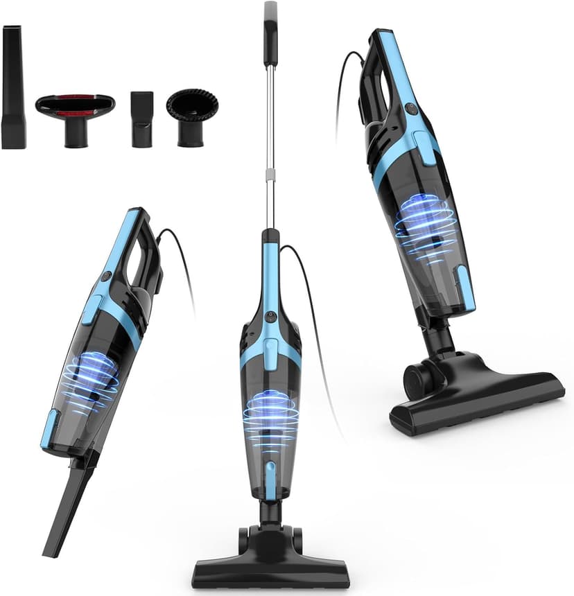 600W 20kpa Powerful Corded Stick Vacuum for Pet Hair & Hard Floor