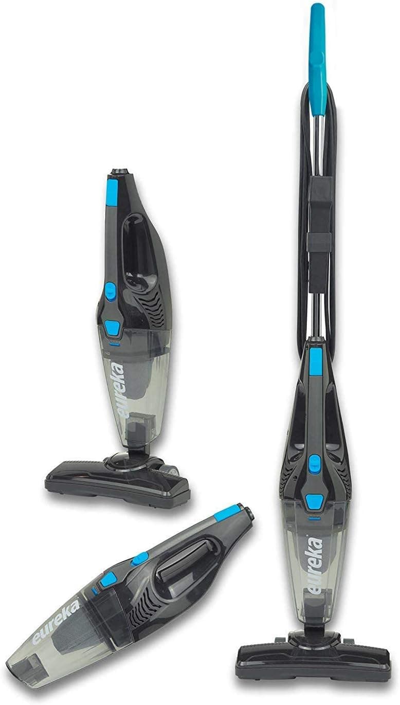 Eureka NES215A Blaze 3-in-1 Swivel Handheld & Stick Vacuum Cleaner, Blue
