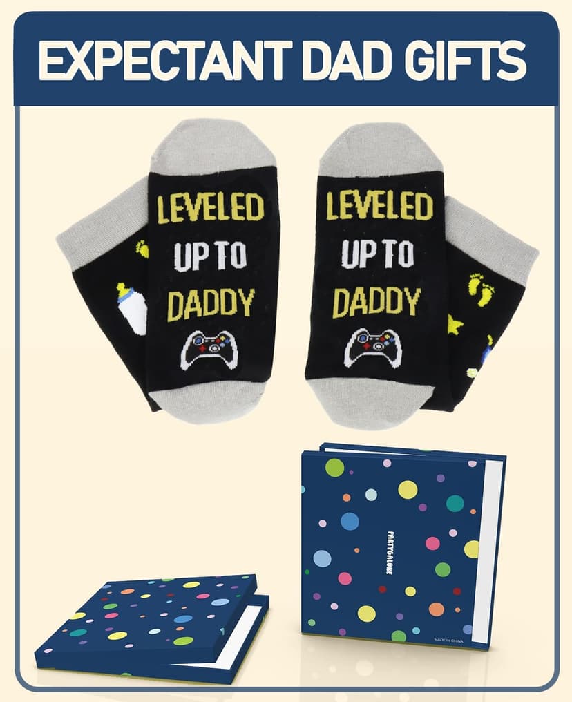 First Time Dad Gifts, Expectant Dad Gifts, Father to Be Gift, Soon to Be Dad Socks, Gifts for New Dad