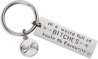 Melix Home Best Friend Keychain Friendship Gifts Sister Cute Keychains for BFF Gift Ideas