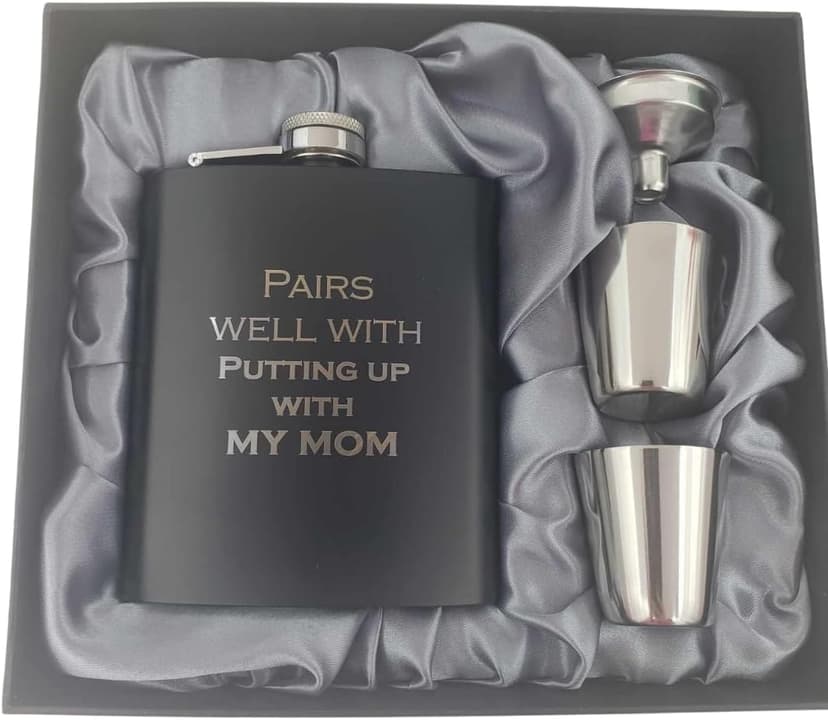 Step Dad Gifts, Step Dad Fathers Day, Bonus Dads Gifts, Stepdad Birthday Present, Presents for Step Father Christmas, Stepfather Present for Fathers Day, Hip Flask (My)