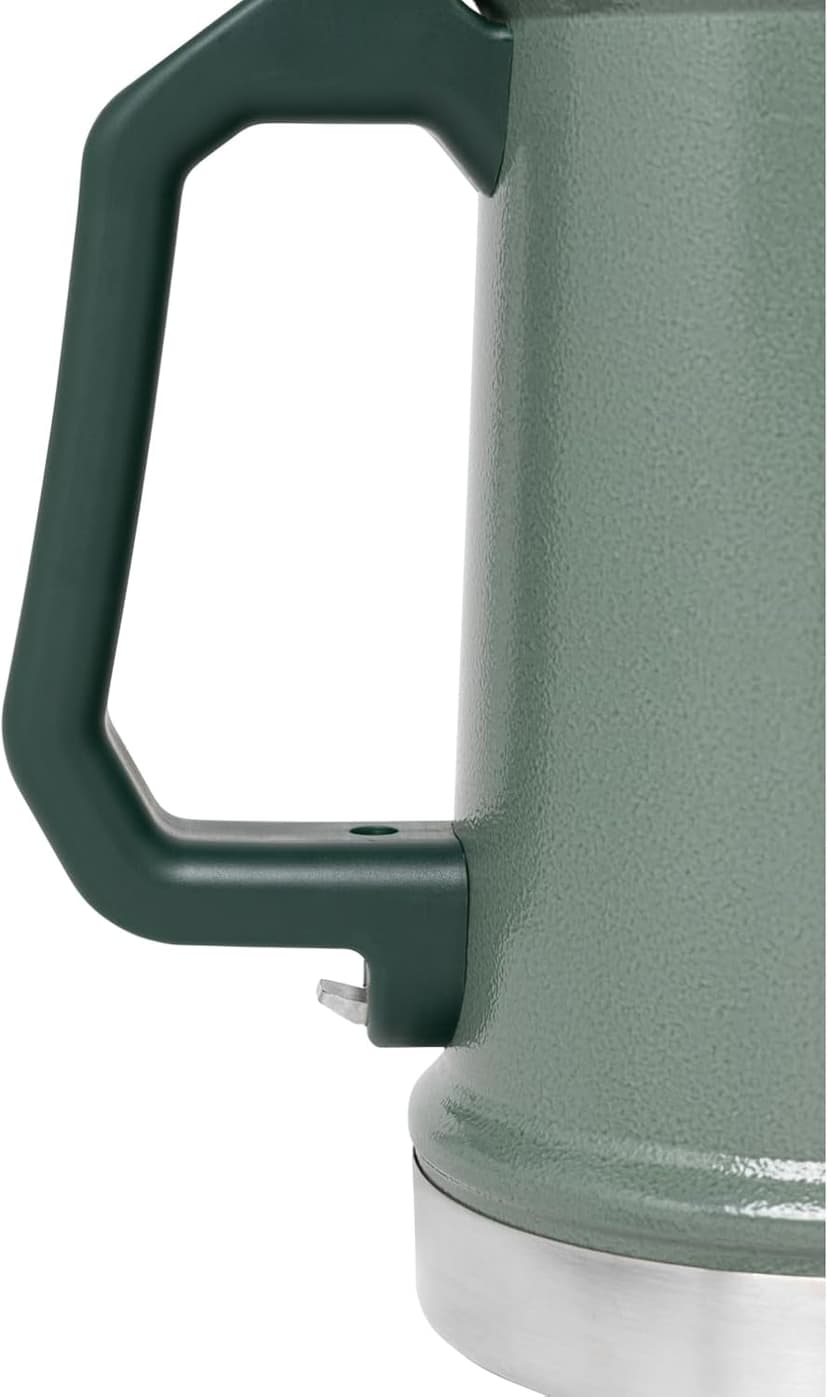 STANLEY Classic Bottle Opener Beer Stein 24 oz | Flip Up Lid and Heavy Duty Handle with Built In Bottle Opener | Insulated Stainless Steel Beer Mug | BPA-Free