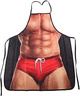 Apron Kitchen Funny Creative Cooking Grilling Baking Party Apron Gift For Men