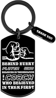 Coach Gifts for Men Coach Appreciation Gifts Basketball Coaches Gift Best Coaches Keychain Thank You Gift for Basketball Soccer Volleyball Softball Baseball Team Birthday Thanksgiving Cheer Keyring