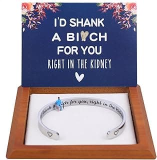 DUMBEN Hidden Message Bracelet - Meaningful gifts for Women, Great Friend Gifts, Unique Friendship Jewelry, Perfect Birthday Gifts for Women Freind BFF Sister..…