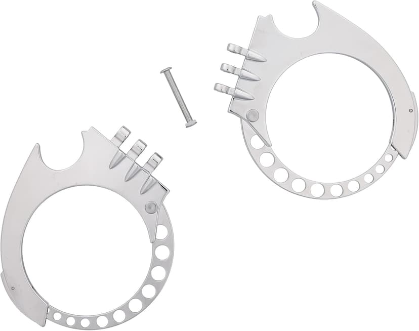 SalesOne DC Batman Forever Bat Cuffs Bracelet Replica Collector's Box Set | Jewelry For Cosplay, Display, and Everyday Wear