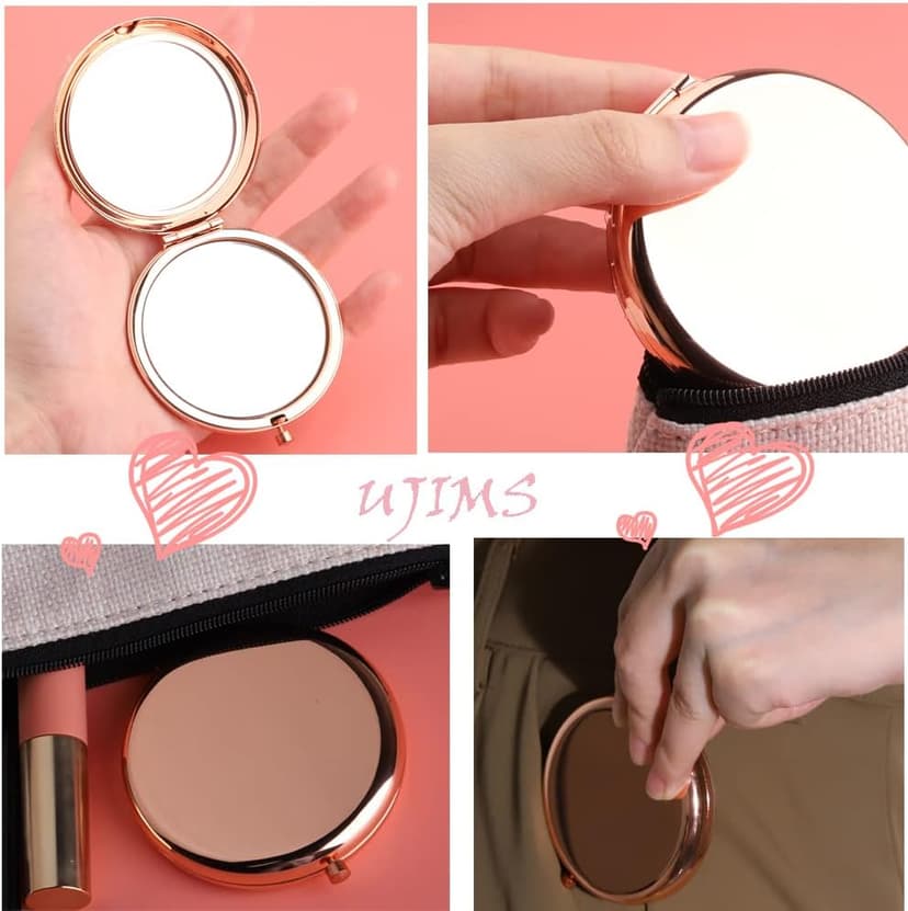 UJIMS to My Best Friend on Your Wedding Day Gifts for Bride Best Friend to Bride Makeup Mirror Wedding Gift for Bride (Best Friend to Bride Mirror)