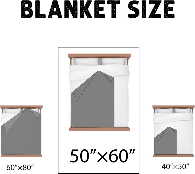 60th Birthday Gifts for Women, 1965 Blanket with Gift Box, Gifts for 60 Year Old Women, Happy 60 Birthday Gifts Ideas, for Woman Turning 60 Decorations 60"x50"